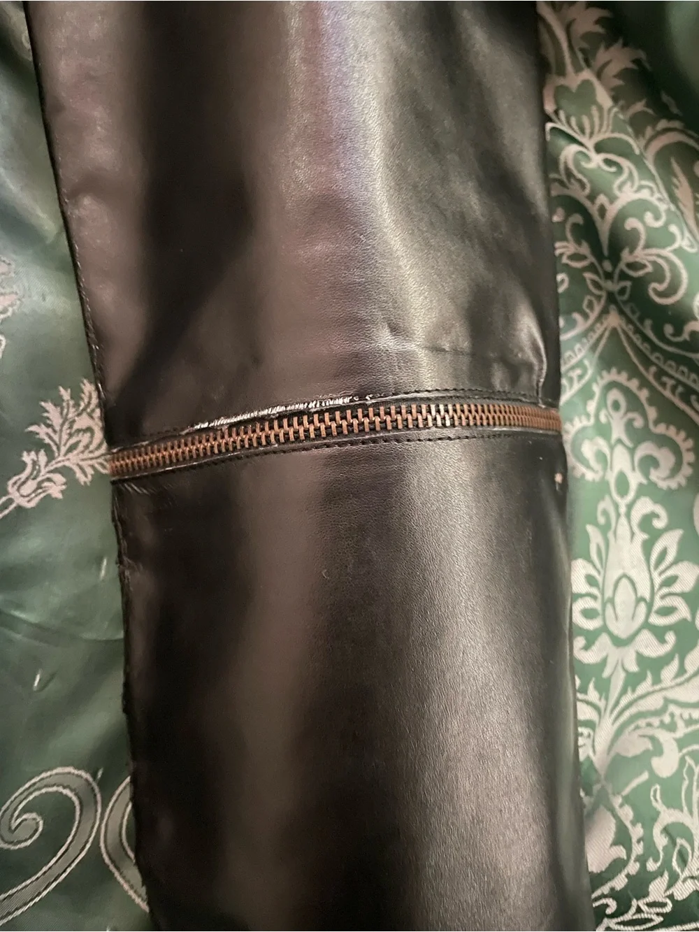 Toi et Moi Black Leather Over-the-Knee Stiletto Boots